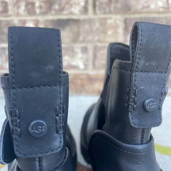 UGG Black Ankle Boots - Picture 7 of 11